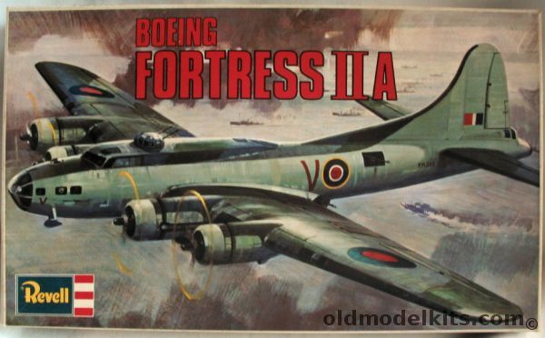 Revell 1/72 Boeing Fortress IIA RAF (B-17) - Great Britain Issue, H213 plastic model kit
